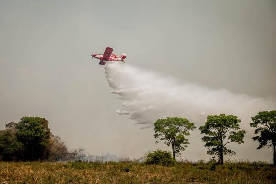 Aeronave avião bombeiro