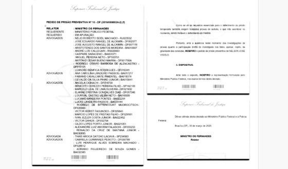 Documento falso STJ