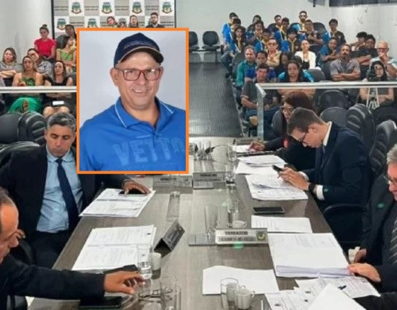A Câmara de Pedra Preta discute os pedidos de cassação contra Gilson da Agricultura