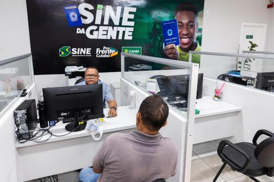 Unidade do Sine em Cuiabá.