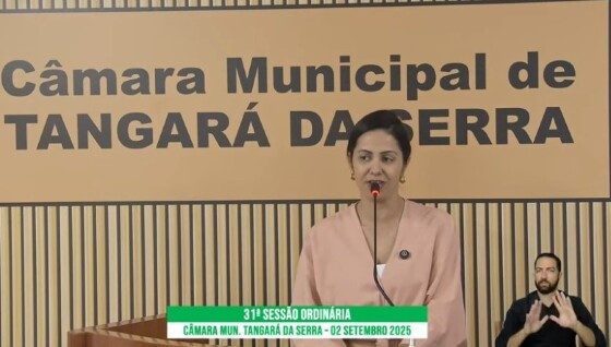 A única a defender a proposta na tribuna foi a vereadora Sarah Botelho (PSD)