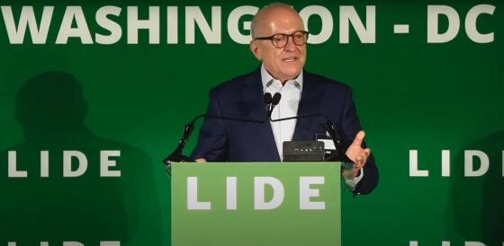 O vice-governador Otaviano Pivetta destacou, no Lide Brazil Development Forum 2025, em Washington (EUA)