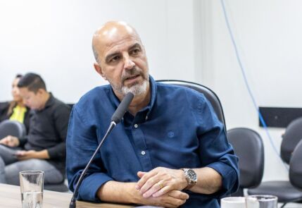 O ex-secretário municipal de Educação de Cuiabá, Amauri Monge.