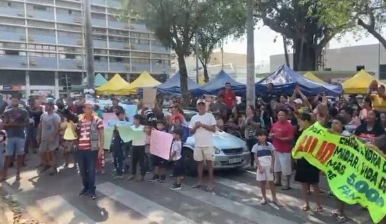 Manifestação Contorno Leste 