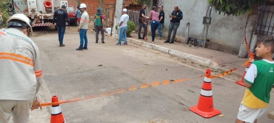 homem morto descarga eletrica