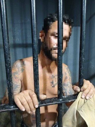 Homem de 43 anos com tornozeleira confessou ter ateado fogo nos fundos da UPA Cristo Rei.
