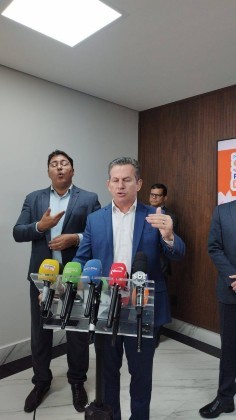 Mauro Mendes critica 