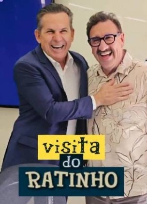 O governador Mauro Mendes (União Brasil) recebeu o apresentador de televisão Ratinho no Palácio Paiaguás.