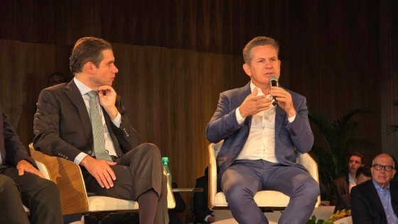 Mauro Mendes em São Paulo