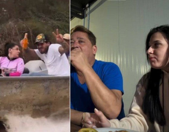 A boiadeira Ana Castela curtiu fim de semana na fazenda do cantor Leonardo e ao lado de Zé Felipe