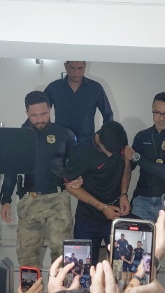 Vídeo: Cúmplice em execução de personal trainer é conduzido para audiência de custódia