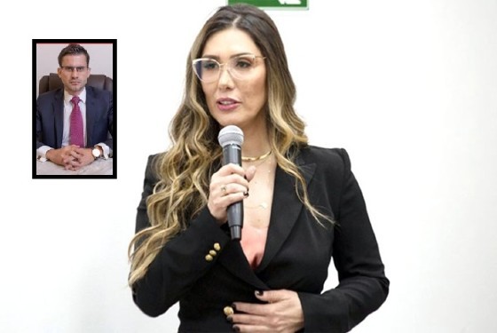 Juíza Edna Coutinho e advogado Artur Osti