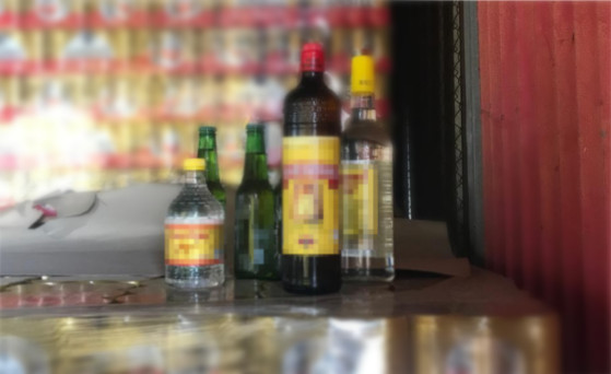 bebidas metanol