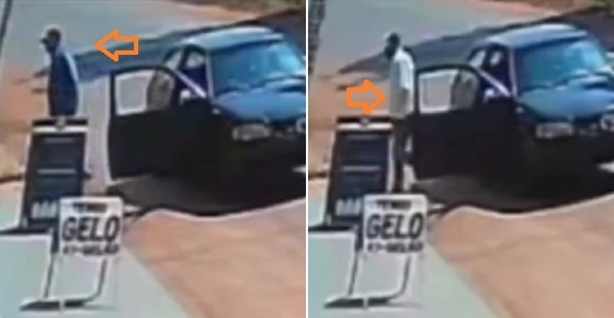 Dois suspeitos tentaram assaltar distribuidora em Cáceres.