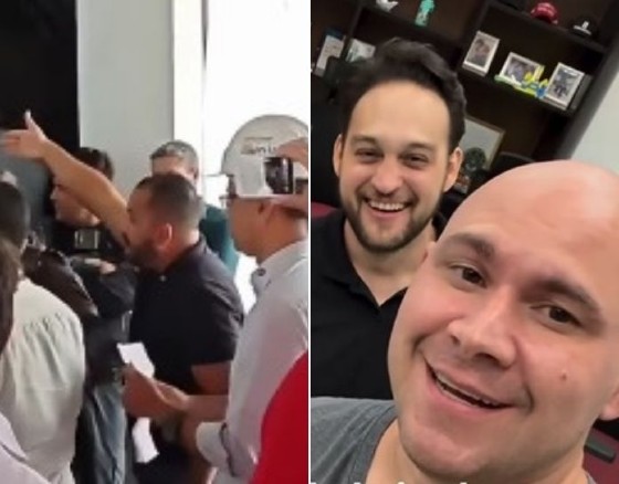 Os vereadores Dídimo Vovô (PSB) e Jeferson Siqueira (PSD) foram alvos de piada do prefeito Abilio Brunini (PL) ao serem barrados em tentativa de fiscalização às obras do Centro Médico Infantil no Antigo PS de Cuiabá