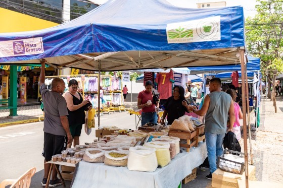 Feira calçadão