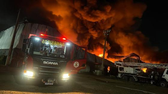 reciclagem incendio