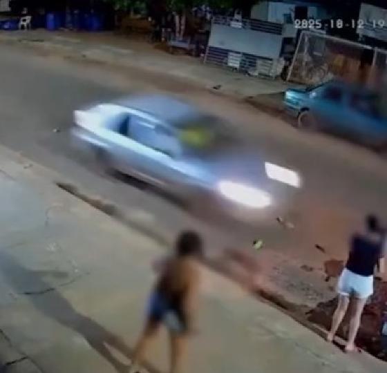 Tentativa de atropelamento Brasnorte