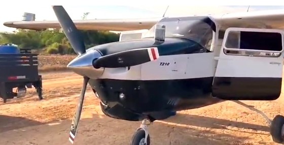 Cessna apreendido