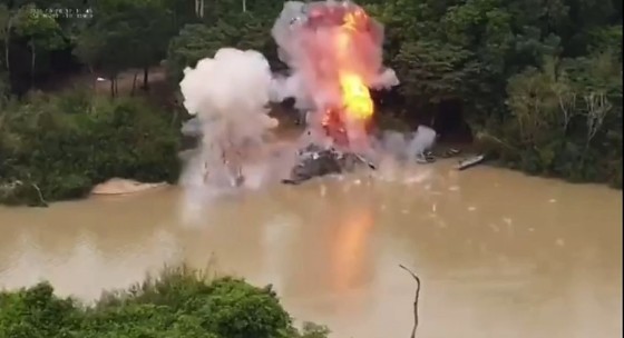 Explosão Balsas Matupa 