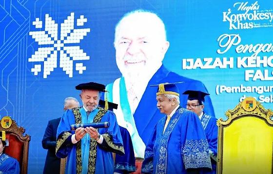 Lula Doutor Honoris Causa Malasia