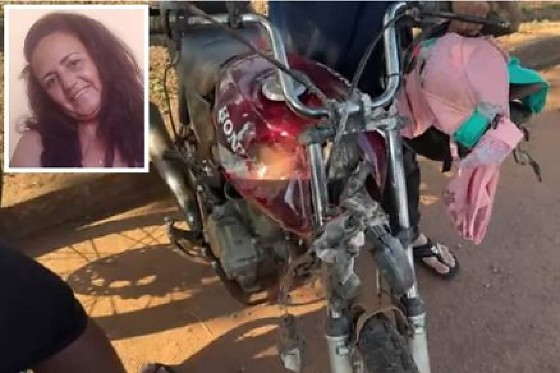 Mulher morta em acidente Sinop