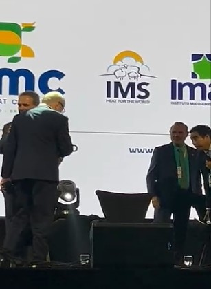 Pivetta e Wellington evitam cumprimento durante evento em Cuiabá