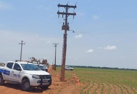 Roubo energia sorriso 