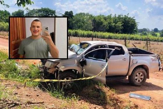 Acidente Hilux em Carlinda