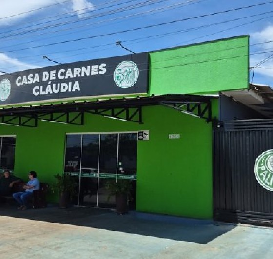 Assalto casa de carne em Cláudia