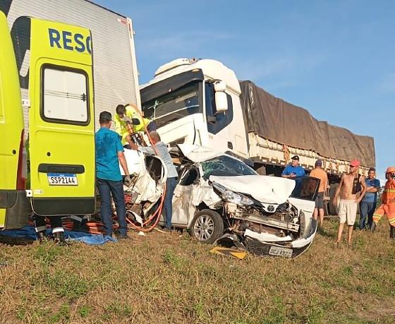 Acidente em Santo Antônio do Leverger 