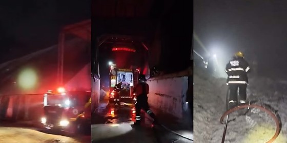 Incêndio armazém de algodão LRV