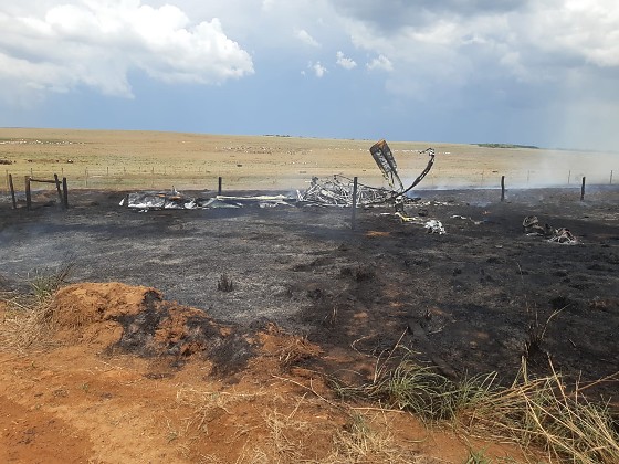 Queda de avião - Campo Novo do Parecis 
