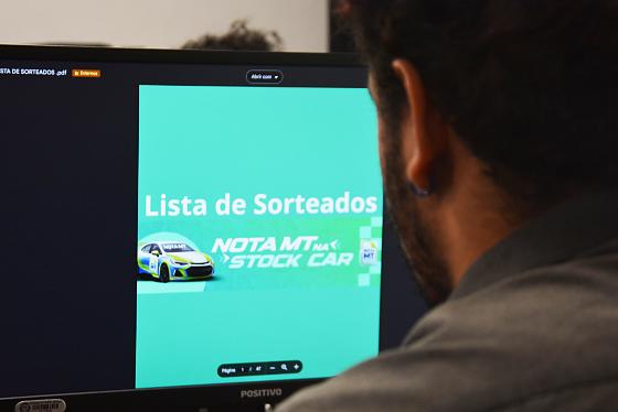 STOCK CAR SORTEIO NOTA MT