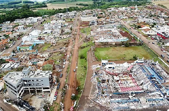 Tornado no Paraná