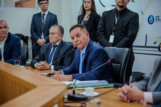 O deputado estadual Eduardo Botelho (União Brasil), atual presidente da Comissão de Constituição, Justiça e Redação (CCJR). 