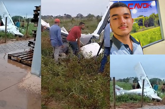 MONTAGEM ACIDENTE AVIÃO CONFRESA.JPG