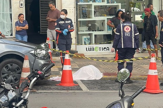Adelina Siqueira Campos, de 94 anos, morreu ao cair do Edifício Maria Joaquina em Cuiabá.