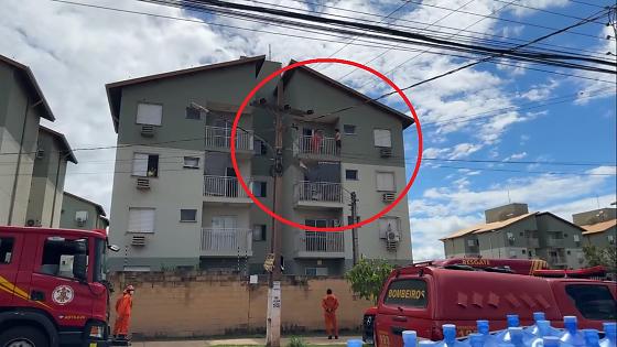 Vítima passava por problemas familiares e recebeu atendimento médico após desistir do ato.