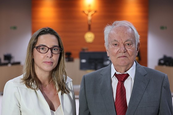 Gabriela Knaul e Sérgio Valério