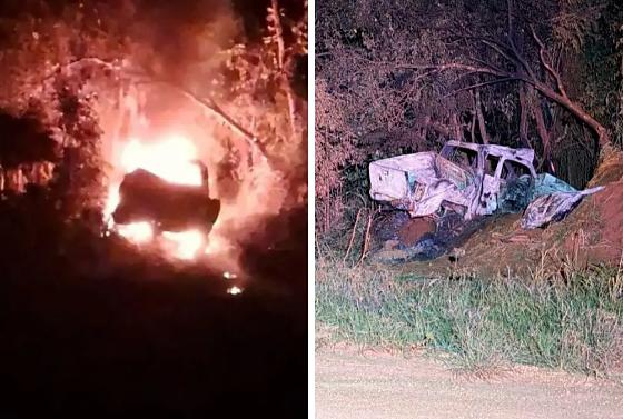 Testemunhas ouviram pedidos de socorro, mas não conseguiram conter as chamas.