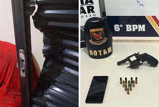 Homem escapou após comprovar identidade; suspeitos foram capturados pela Força Tática e Rotam.