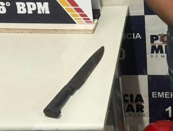 Homem apresentava lesões pelo corpo e foi conduzido após atendimento da ocorrência.