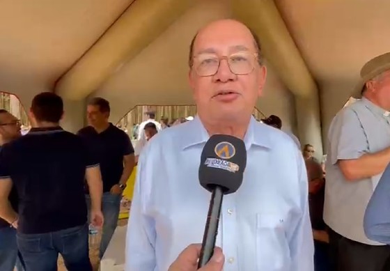 O ministro Gilmar Mendes, lançamento de Gilmarlândia.