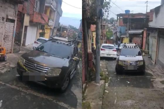 PERSEGUIÇÃO CORPO PORTA-MALAS