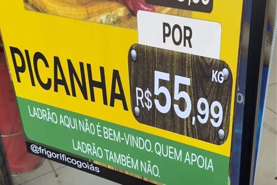 frigorifico condenado - frase de cunho político