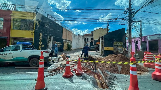 OBRAS DO BRT E ÁGUAS CUIABÁ 