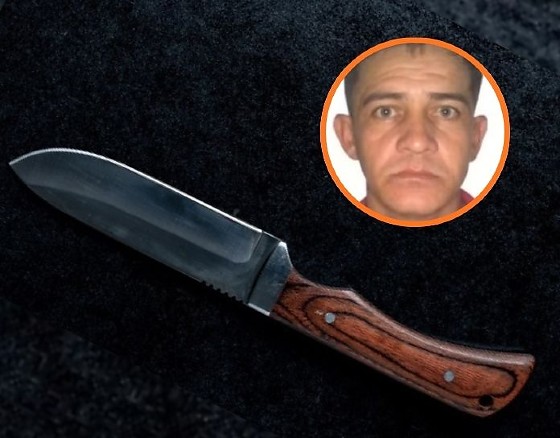 João Carlos de Lima Silva é suspeito de esfaquear a ex-companheira e a filha da vítima. 