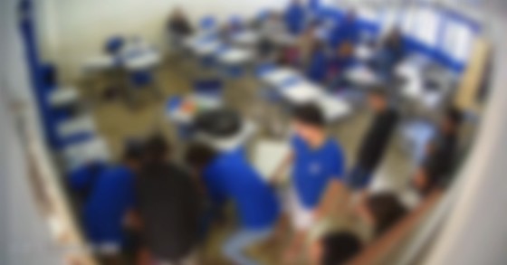 Agressão aluno escola jaciara