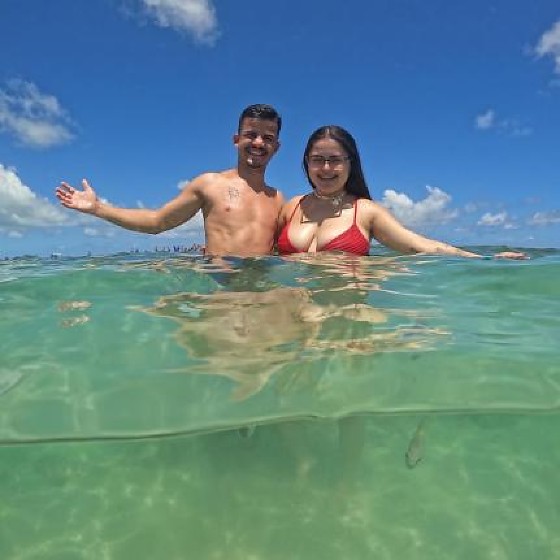 Kauany Beatriz e Guilherme Laureth, companheiros no amor e no crime, alvos de operação da Polícia Civil. 